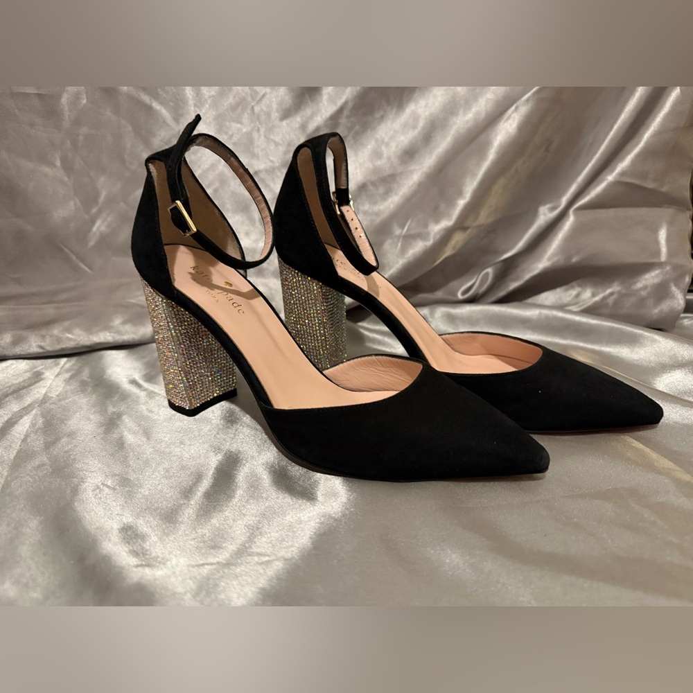 Kate Spade Aurora Borealis Sparkle Heels Size 6